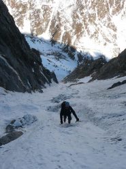 nella parte bassa del canale