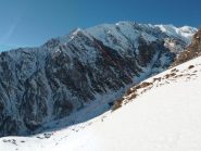 la posizione del canale nel vallone di crosenna