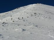 la dorsale di salita