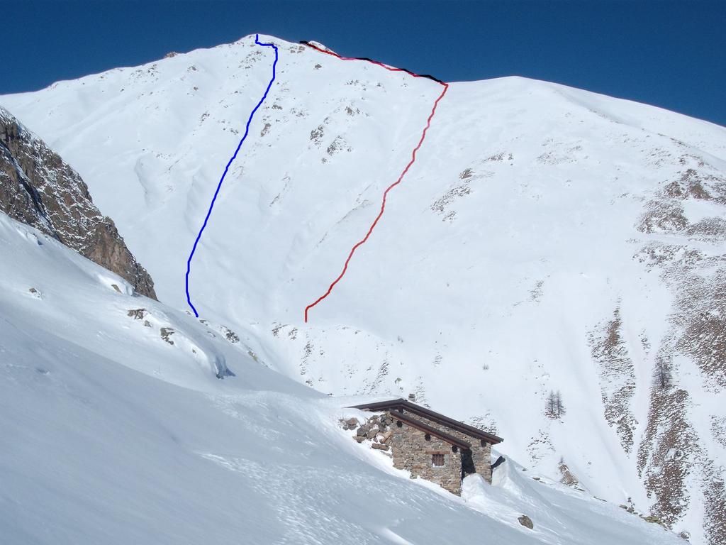 vari percorsi, il rosso il nostro