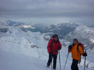 fulvio enzo scendendo dalla cima