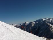 ultimo tratto su neve più dura