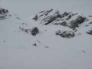 Il pendio finale della Punta Dosso