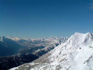 Dalle pendici del Bieteron, guardando a ovest