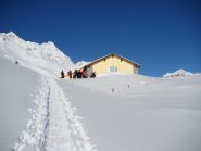 al rifugio Letey