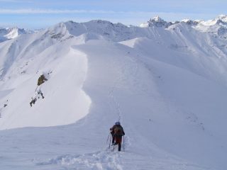 Un po' di cresta verso Riba del Gias