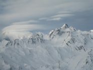 Jorasses e Bianco nelle nuvole