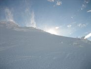 Il crinale sferzato dal vento.