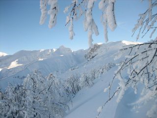 Strada sotto il Forte Centrale
