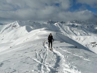 a pochi metri dalla cima