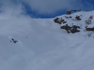 il primo pezzo della dorsale da cui siam scesi.