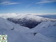 uni sguardo alla Valle Po con Frioland e Briccas