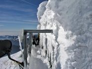 Effetti dell'ultima nevicata.