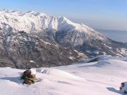 Dall'ometto vista su Traversella