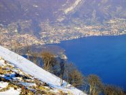 Villa Balbianello sulla punta della penisola