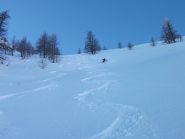 nel versante opposto