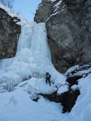 Monica sull'ultimo salto