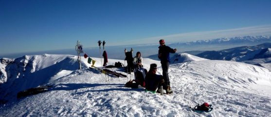 allegria e colori sulla cima
