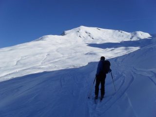 tratto intermedio in vista del colle Fetita