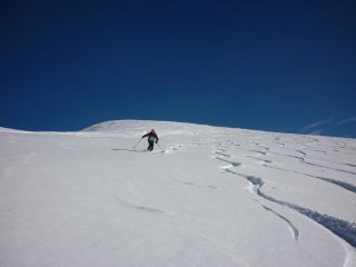 il pendio tutto per noi....
