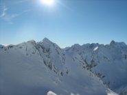 Panorama sulle cime di Ban