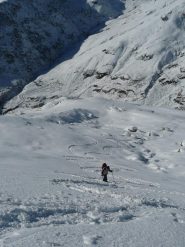 Risalita del pendio finale