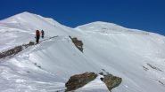 salendo verso l'anricima (1-1-2011)