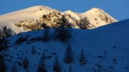 le prime luci del sole sulla Serre de l'Aigle (1-1-2011)