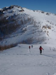 Il Pas de Nauque dalla dorsale