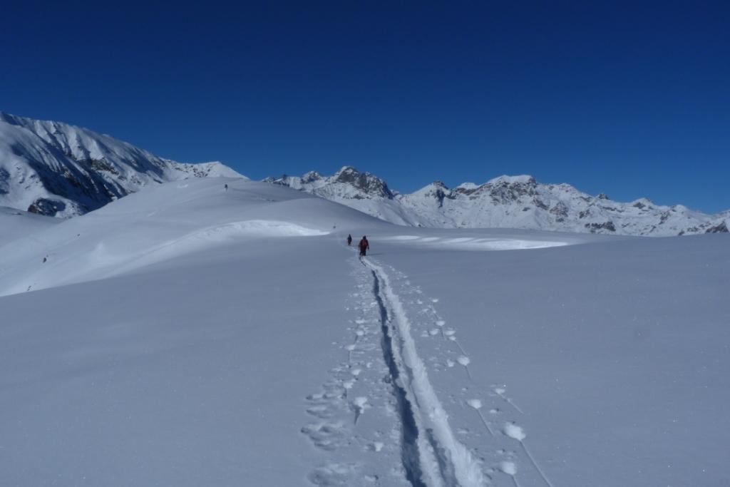 la dorsale che divide il colombardo dalla tomba di Matolda