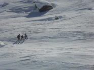 il gruppo dei miei amici nel tratto intermedio