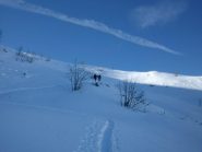 Pendii sotto la cima
