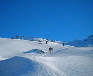 Il gruppo in salita..