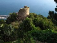 Torrione e chiesetta del porticciolo di Alassio