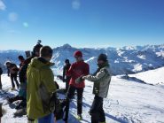 Il gruppo in punta