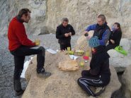 Aperitivo con prosecco e ostriche, spiaggia di Finale zzzzz