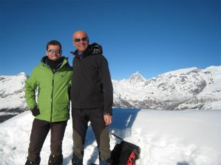 In vetta con Andrea
