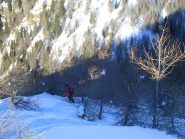 Salendo sul Dosso Tacher