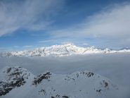 il Rosa dalla cima