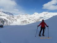 Stefano con paesaggio del versante settentrionale 