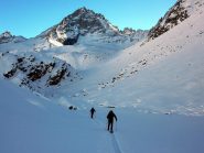 L'Herbetet in discesa dal vallone di Lévionaz (variante di discesa)