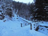 Champoluc, partenza della mulattiera