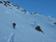 Alberto verso l'uscita