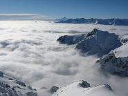 dalla cima verso il monviso