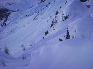 Dal colle verso Cuneaz