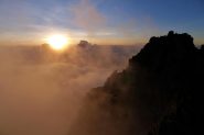 tramonto sulla Batian
