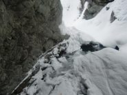 la pozza dopo il notro passaggio