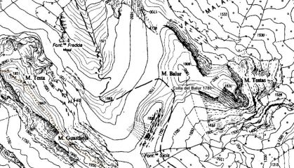 mappa CTR Piemonte della zona