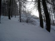salendo si intravede anche un po'di sole