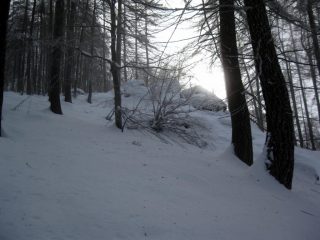 salendo si intravede anche un po'di sole